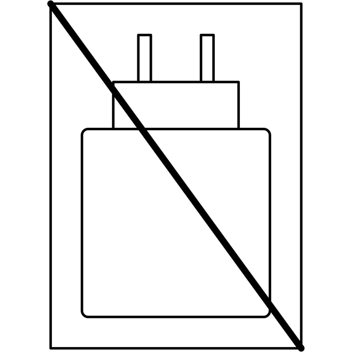 Adapter not included.