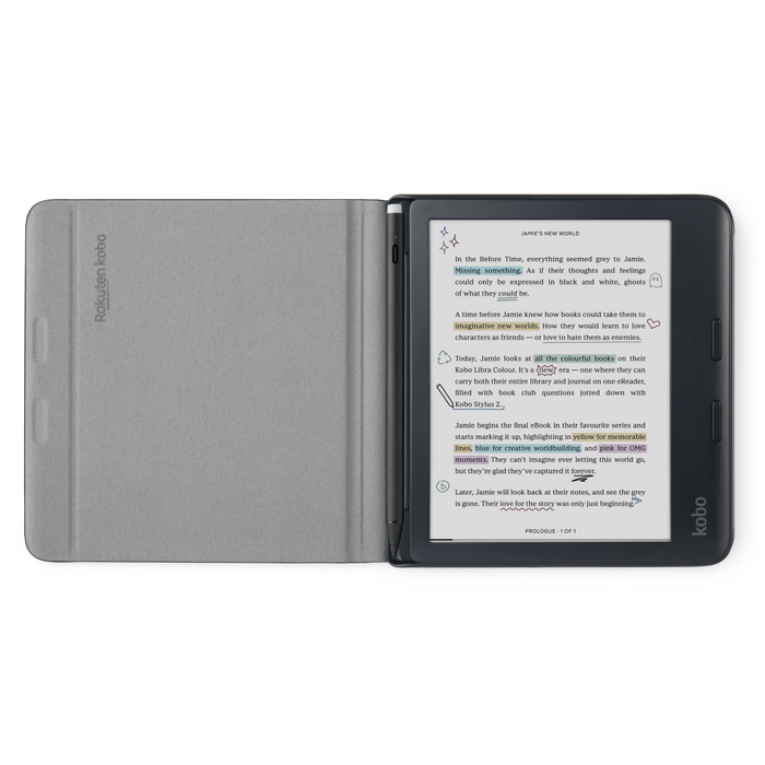 Kobo Libra Colour Notebook SleepCover-fodralet